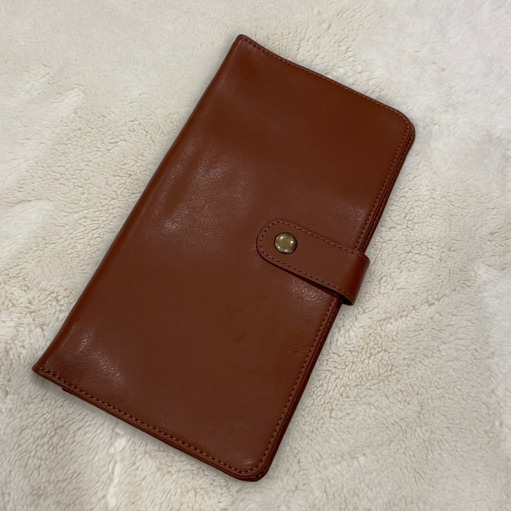 HBC Leather Passport Wallet